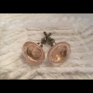 Anthro Glass Knobs (2)